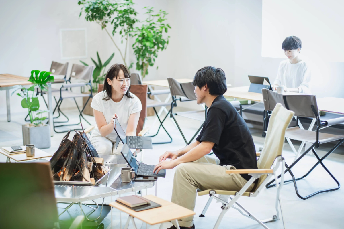 五感で感じる自然のちから、垣根を越えてつながるオフィス