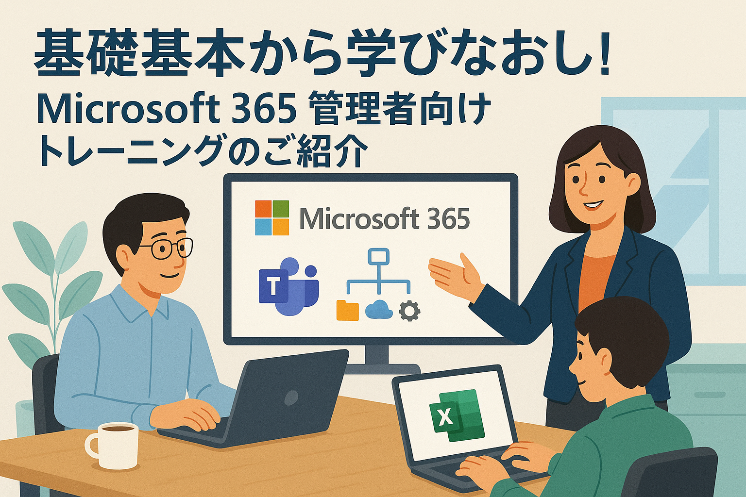 基礎基本から学びなおし！
Microsoft 365 管理者向けトレーニングのご紹介