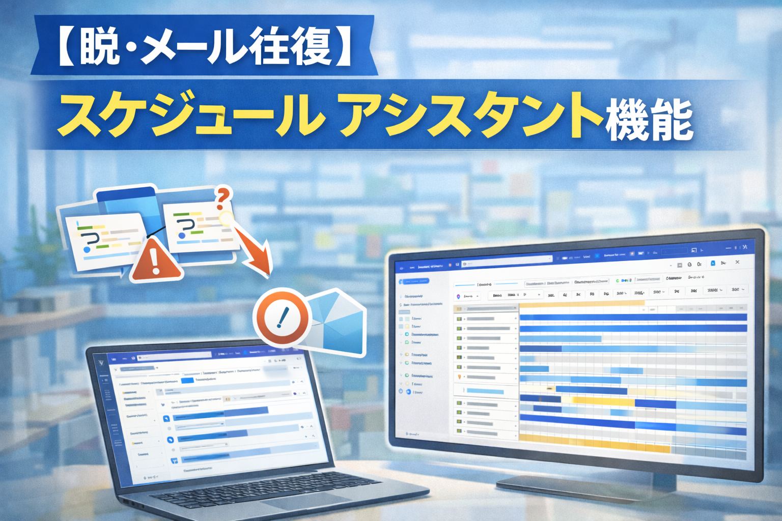 【脱・メール往復】
Outlookの「スケジュールアシスタント」で会議調整を1分で完結させる方法