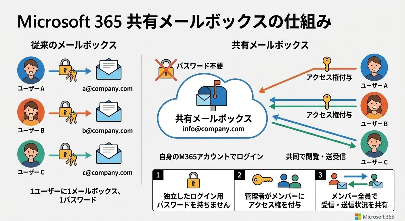 02.共有メールボックスを活用するメリット