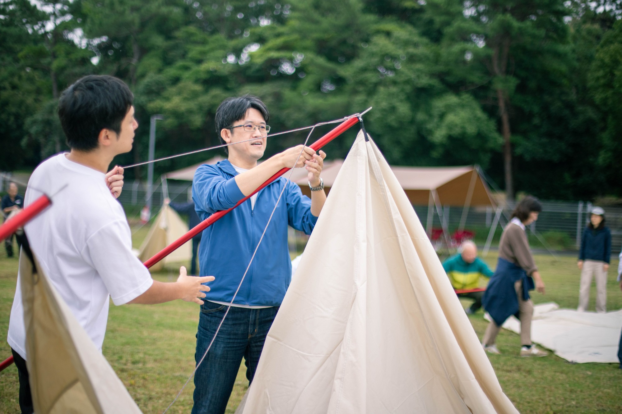 アウトドア研修イメージ